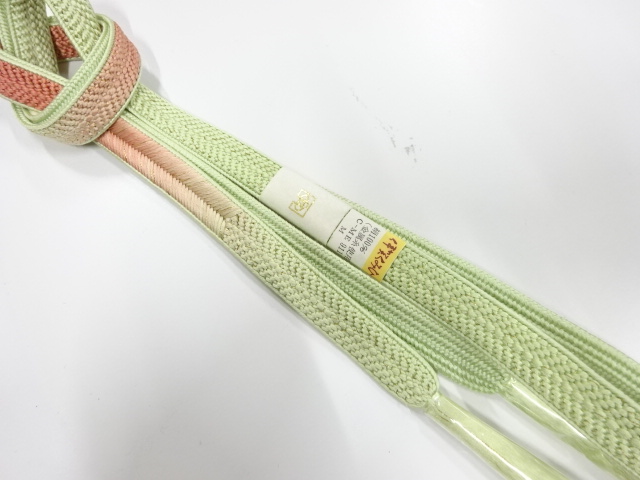 未使用品　正絹　手組帯締め